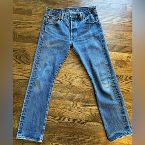 Levi 501 original button fly